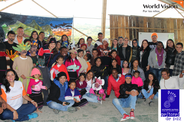 Este mes se reunieron en Silvia, Cauca, los delegados del Movimiento Nacional de niños, niñas, adolescentes y jóvenes Gestores de Paz